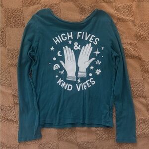 Teal Long Sleeve